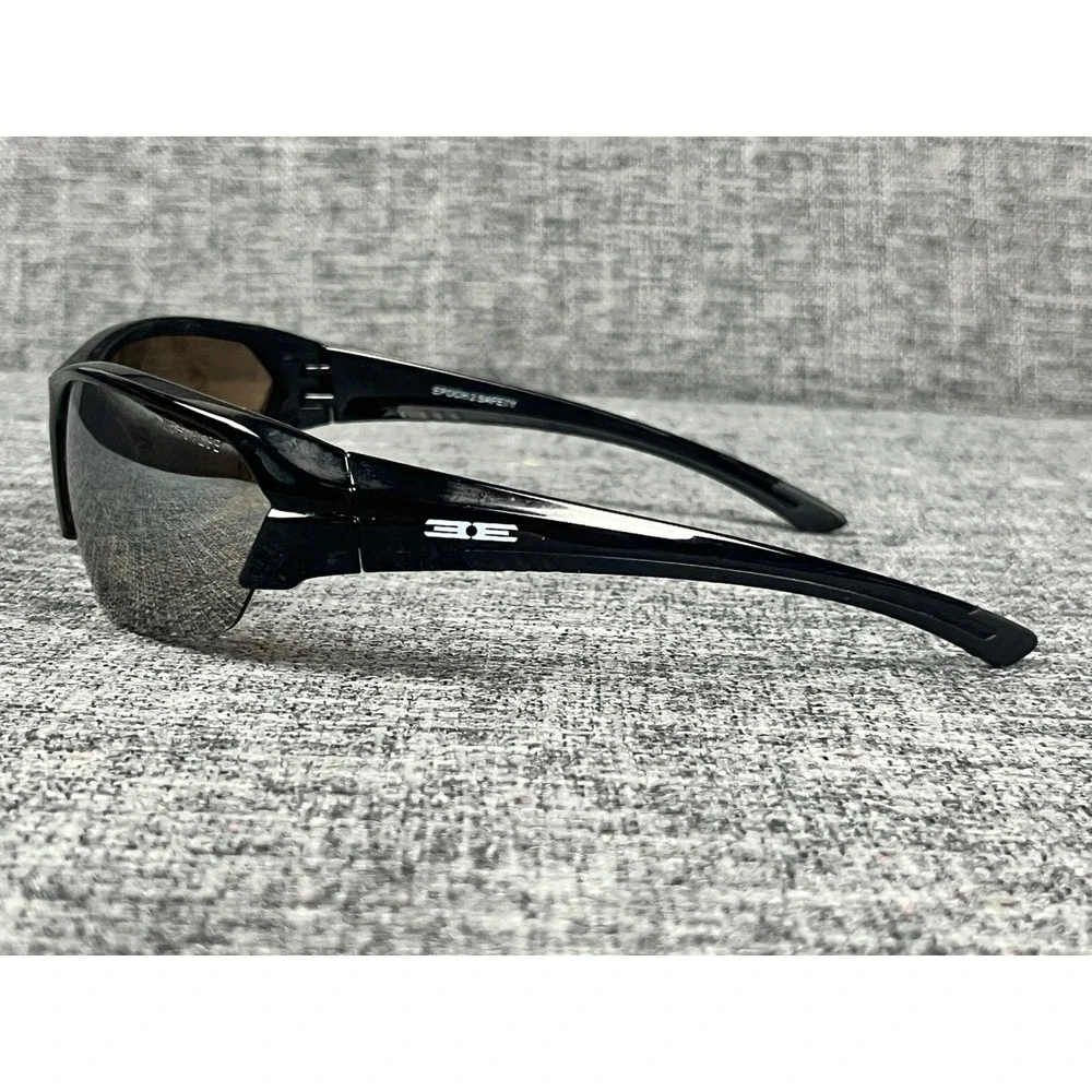 Epoch Eyewear Epoch 2 Safety Sunglasses Black Frame Brown Lens ANSI Z87+ Sport